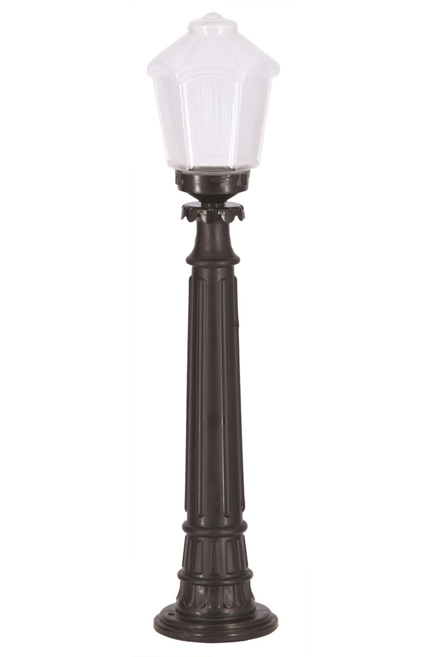 Lampadar de exterior, Opviq, 685AVN1301, Negru - imagine 4